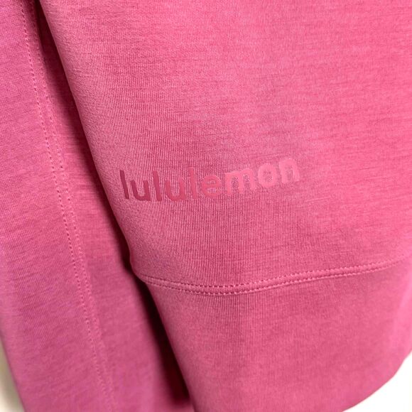 Lululemon Softstreme Perfectly Oversized Cropped Crew *Washed Mauve - Picture 5 of 8